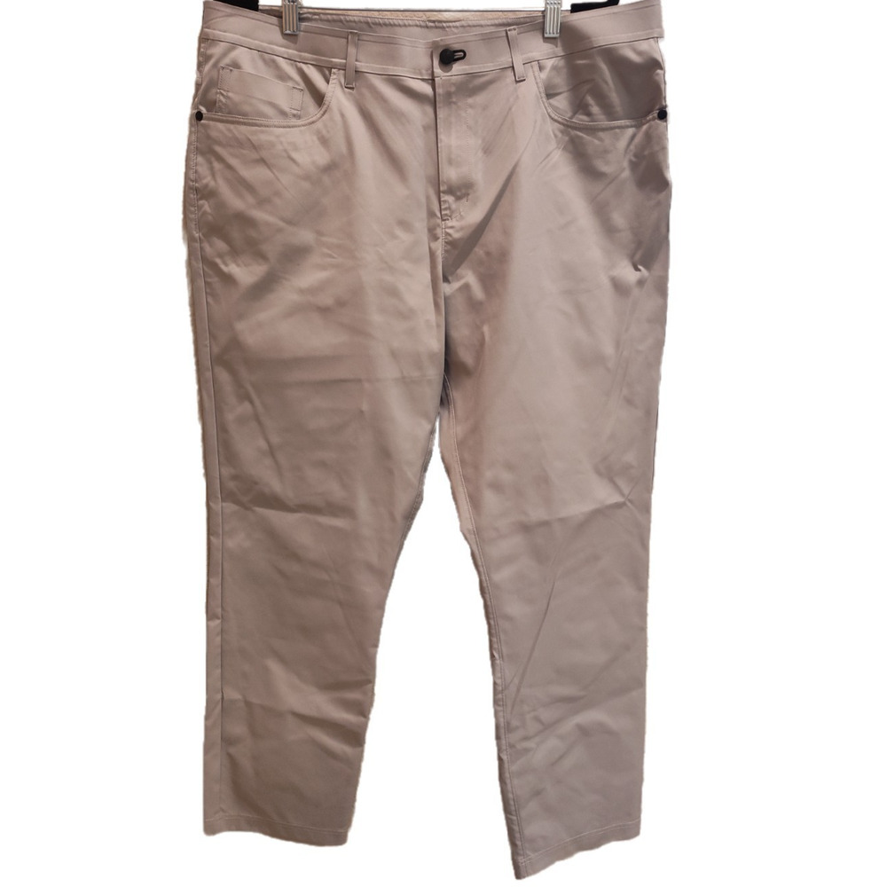 Public Rec Polyester Gray Men's Workday Pants‎ Size 40X32